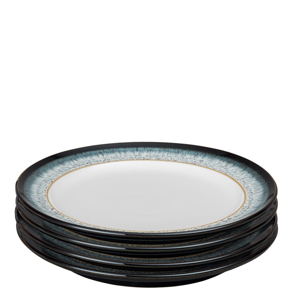 Halo Tallrik 28 cm 4-pack Blå-svart