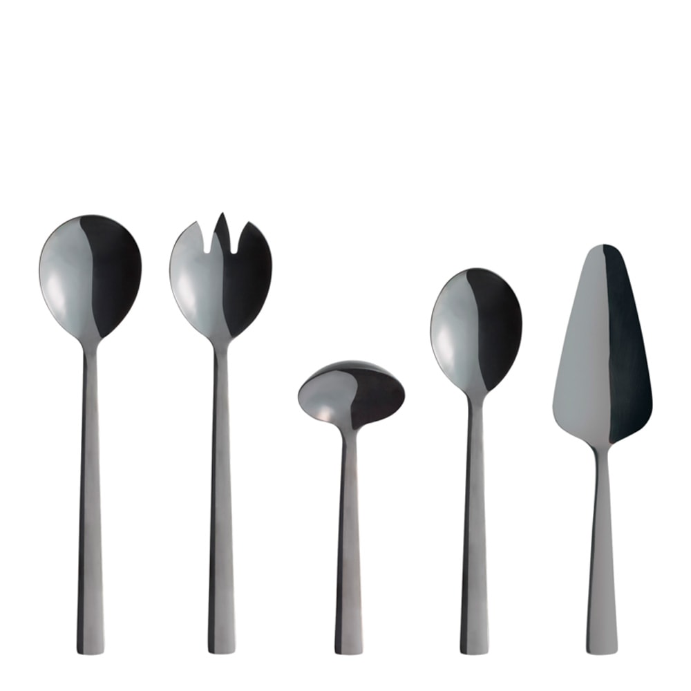 Raw Serveringset 5 delar Svart