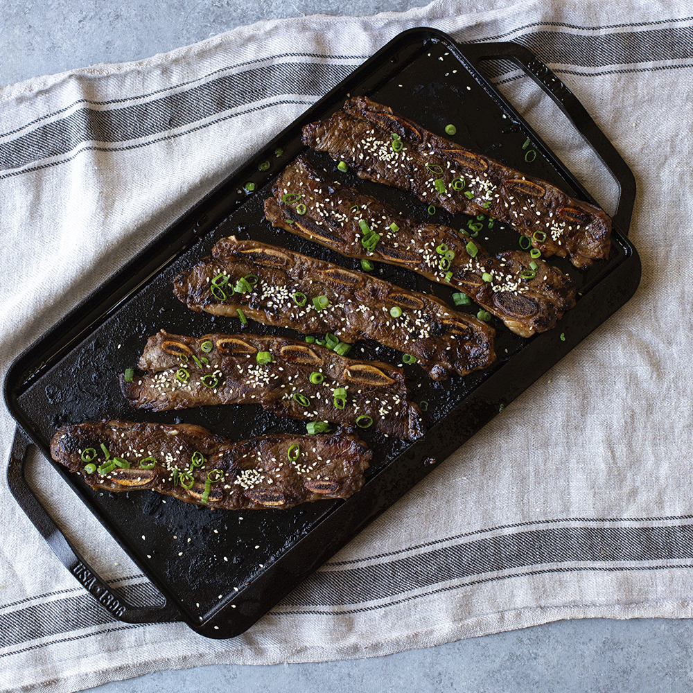 Chef Collection Stek-/Grillplatta Vändbar 50 cm