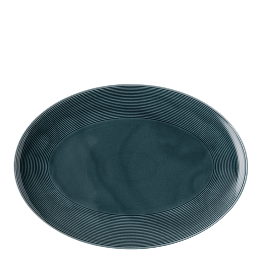 Uppläggningsfat 34 cm Midnattsblå