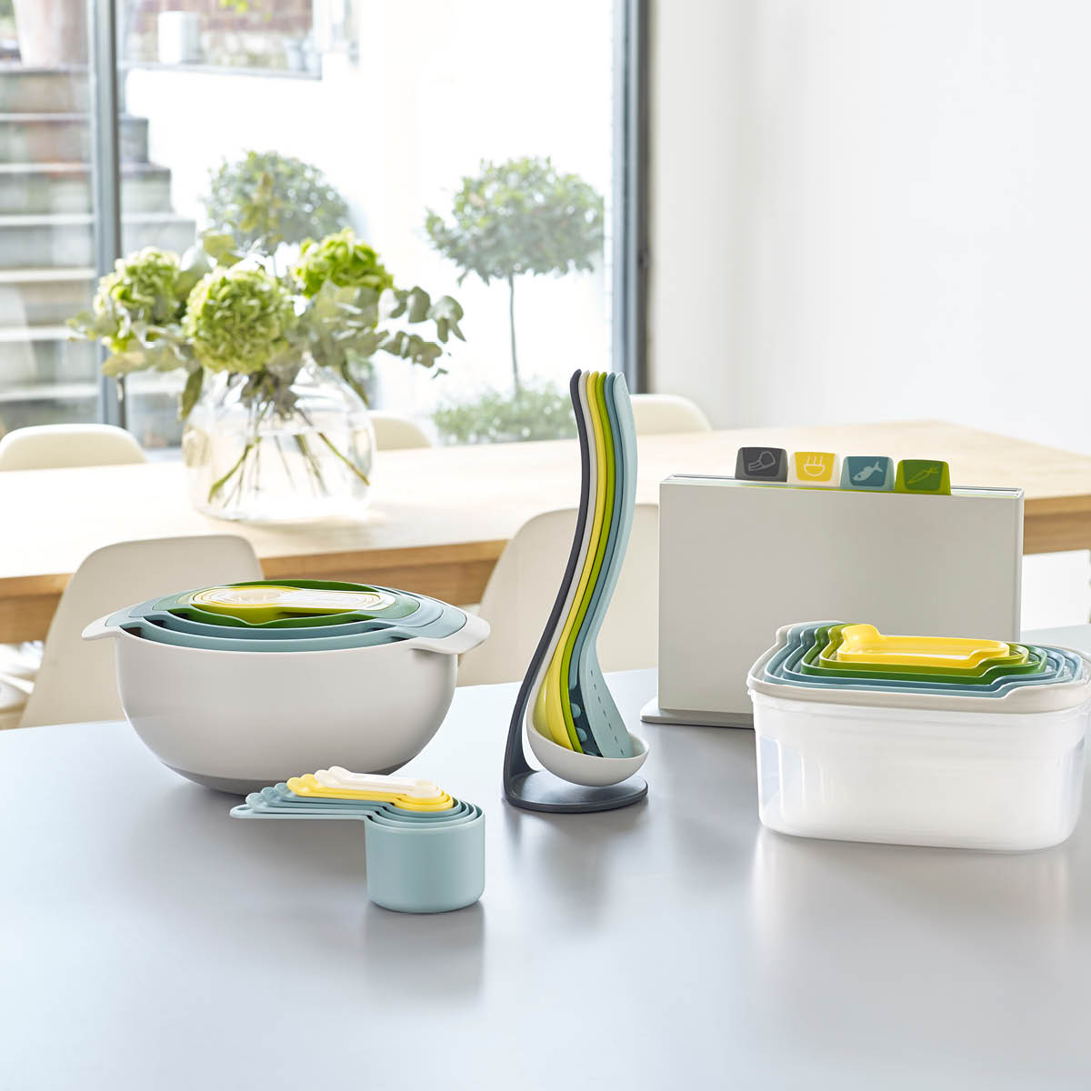 Nest Opal Sk&aring;lset 9 delar Multi