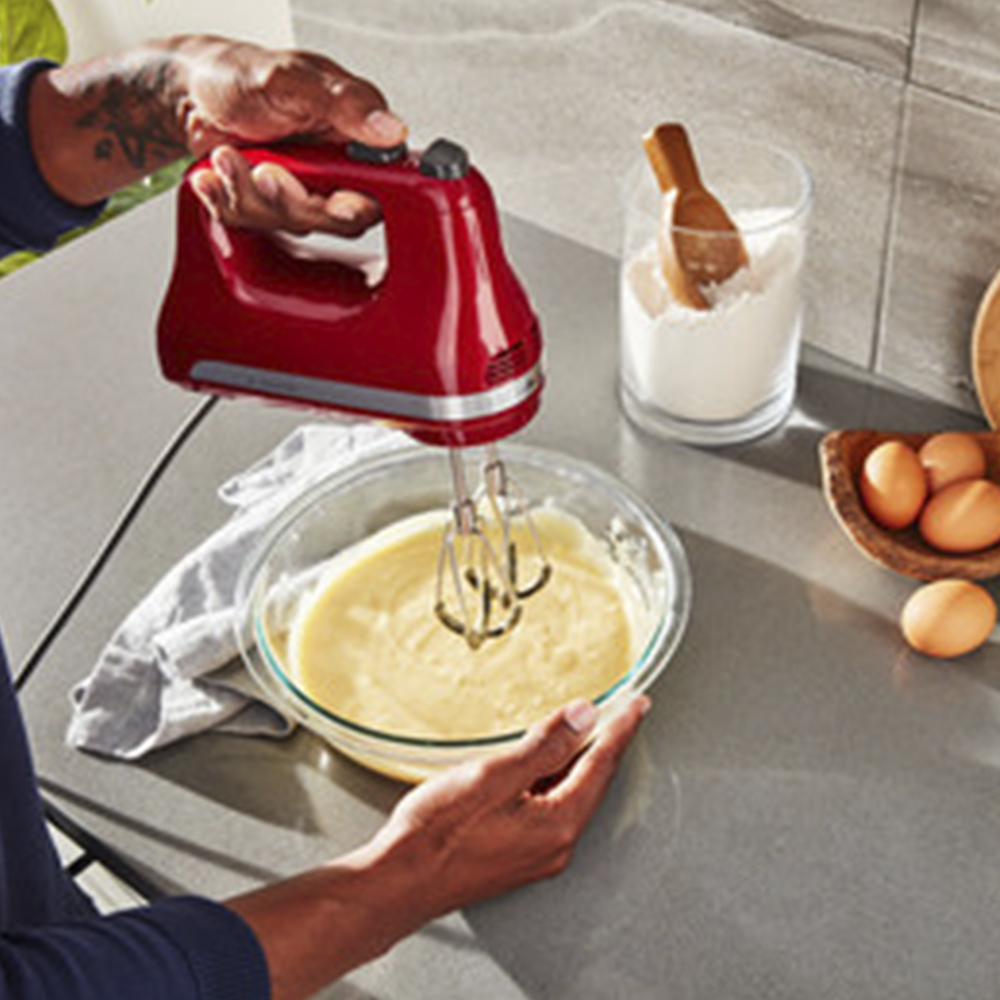 KitchenAid Midline Elvisp 6 hastigheter Röd