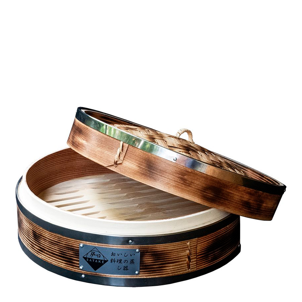 Ångkokare 25 cm Bambu