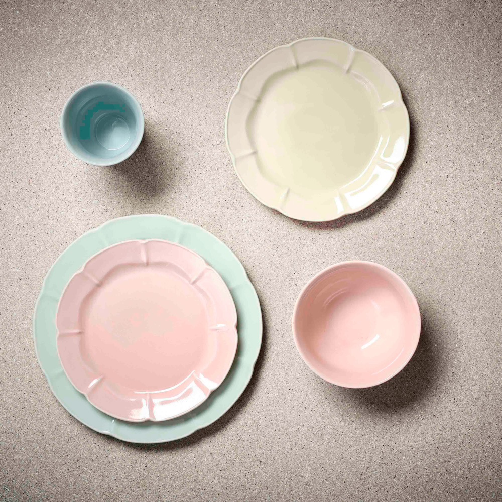 S?holm Solvej Assiett 22 cm Soft pink