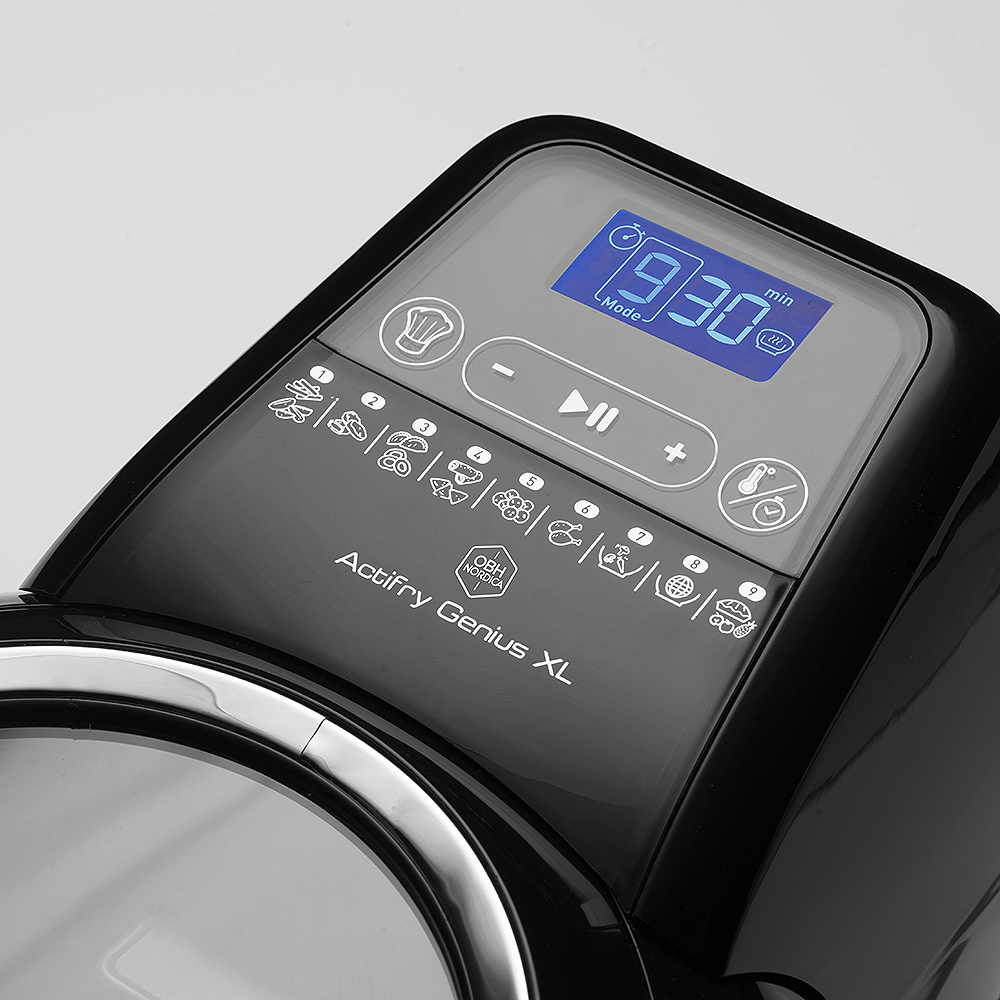 ActiFry Genious Airfryer Varmluftsfritös XL 1,7 kg Svart