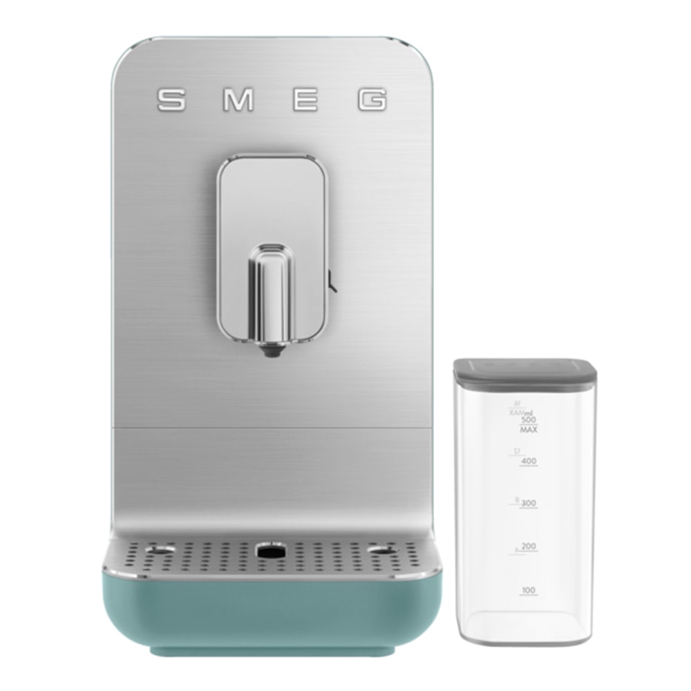 Smeg Kaffemaskin Helautomatisk med mjölkskummare Emerald green