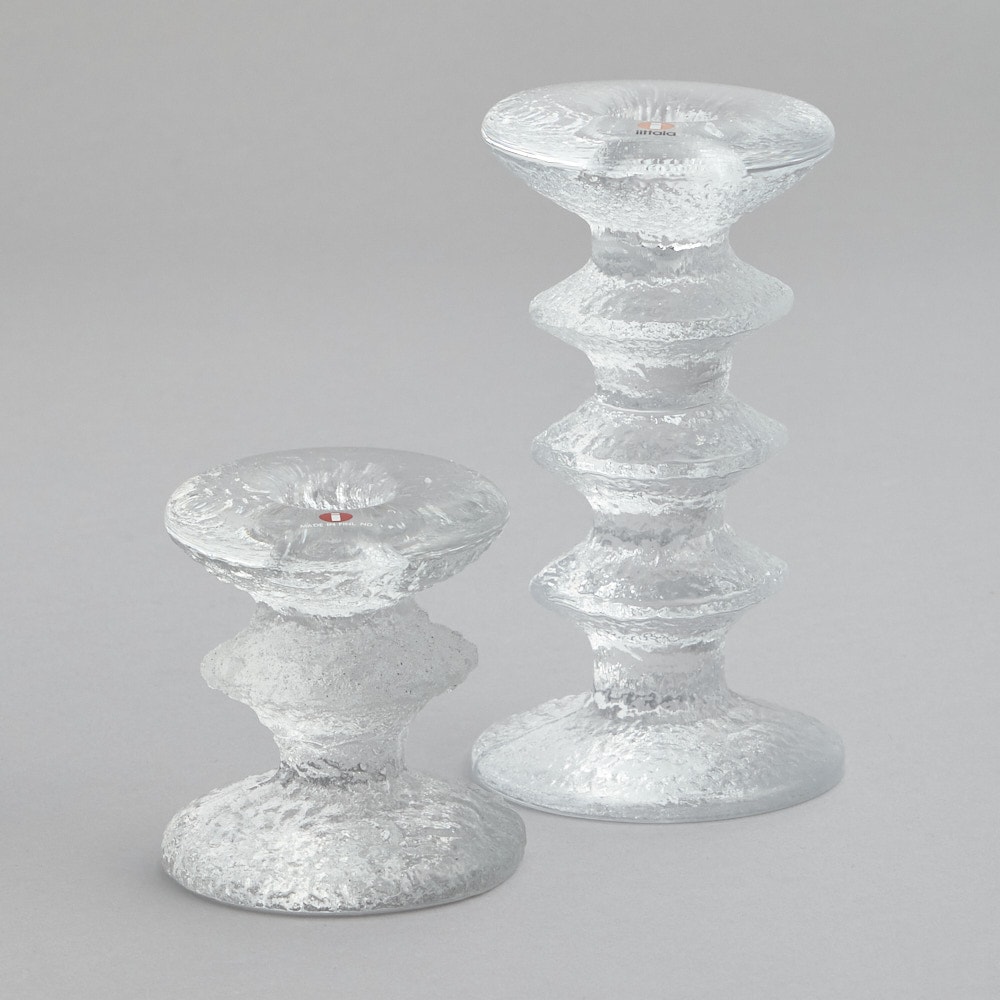 SÅLD "Festivo" Ljusstakar olika storl. 2 st