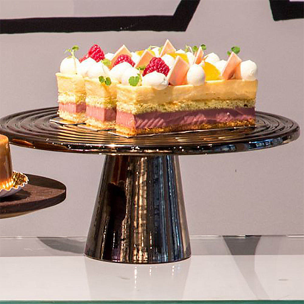 Displayfat Large 32 cm Silver