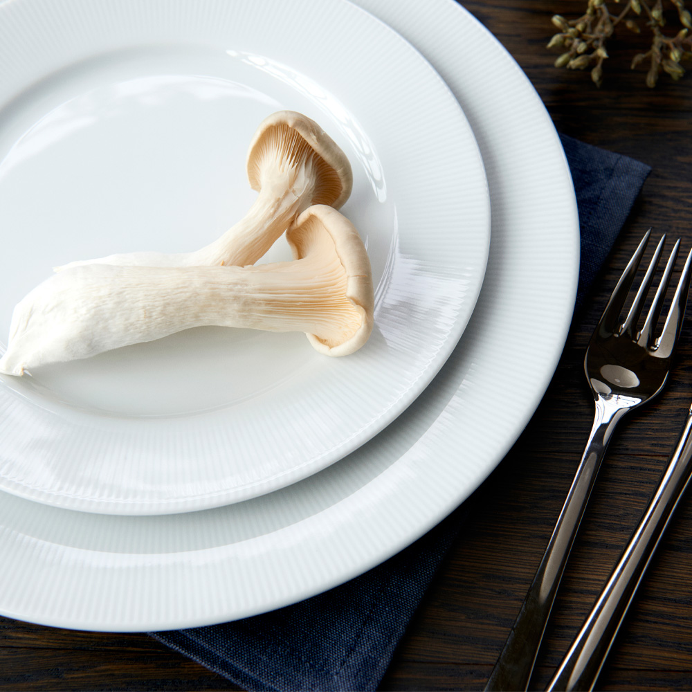 Eventail Tallrik 28 cm Vit