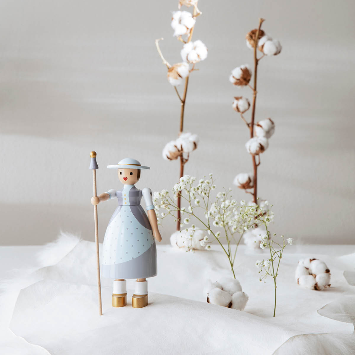 Herdinna 18 cm Ljusblå