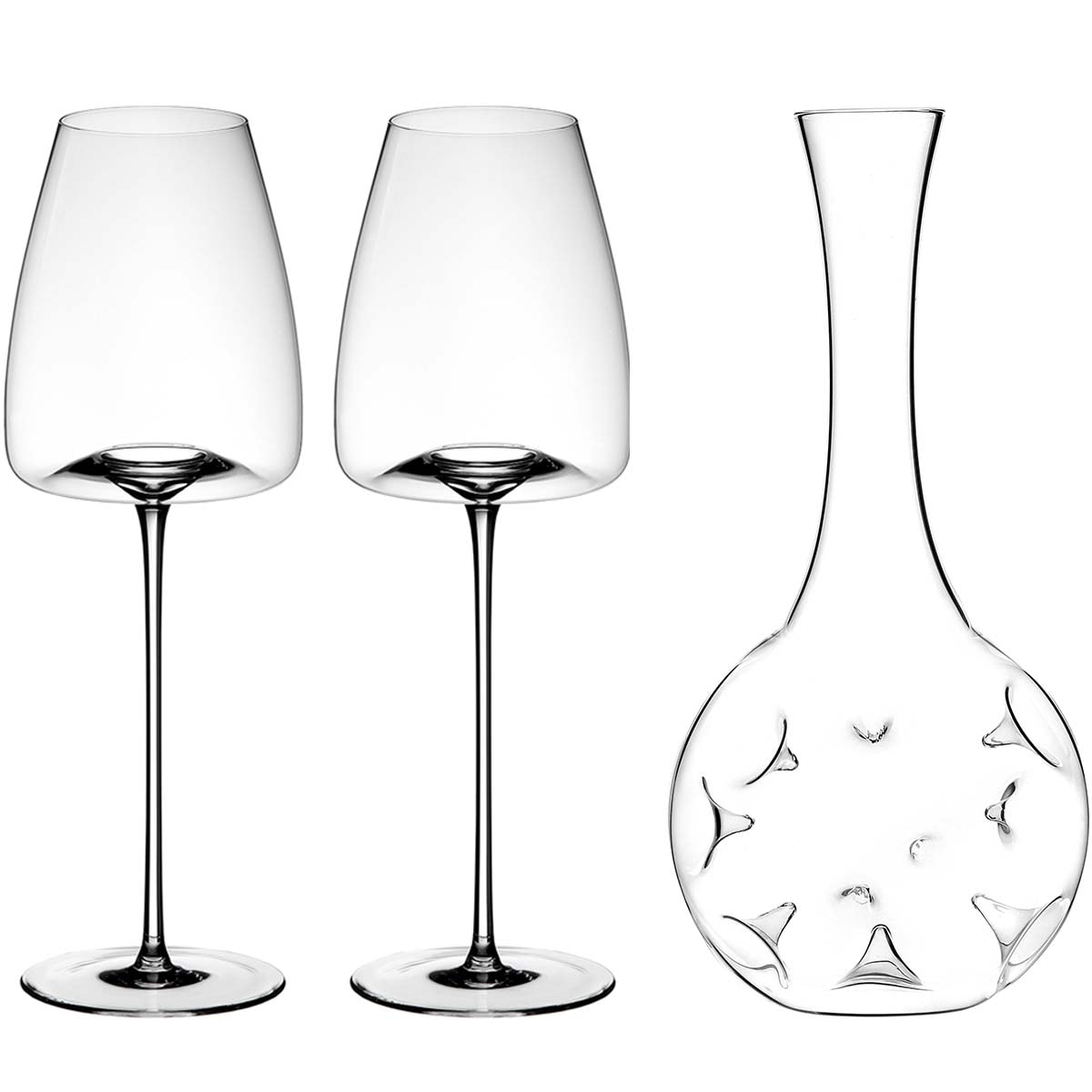 Vision Eddy-Mini Dekanterare & Straight Vinglas 2-pack