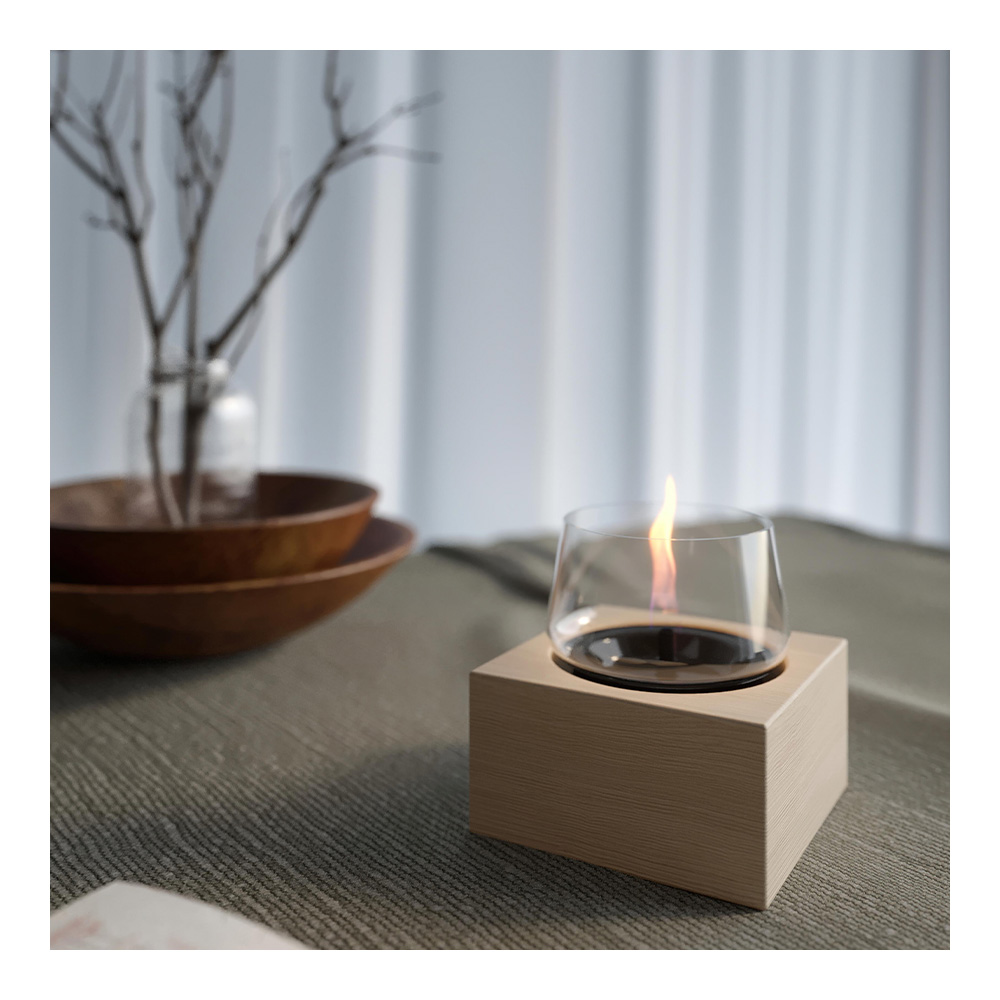 Poppy Lykta 16 cm Natur