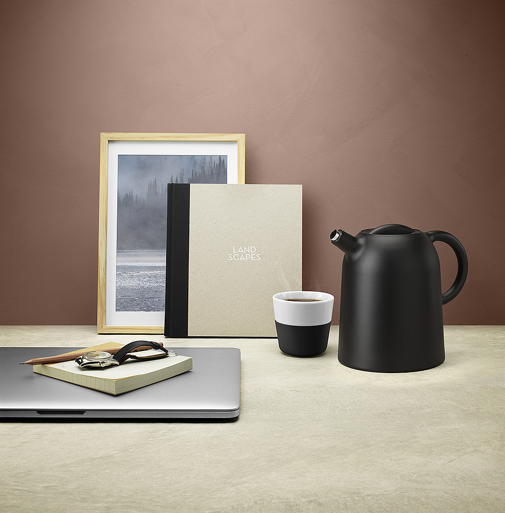 Lungomugg 23 cl 2-pack Svart