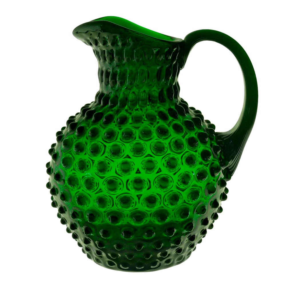 Hobnail Karaff 2 L Dark Green