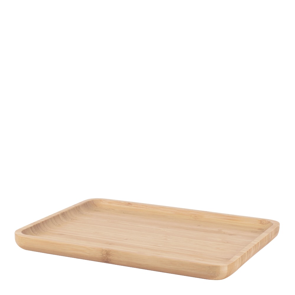 Serveringsbricka i bambu 28x20 cm Trä