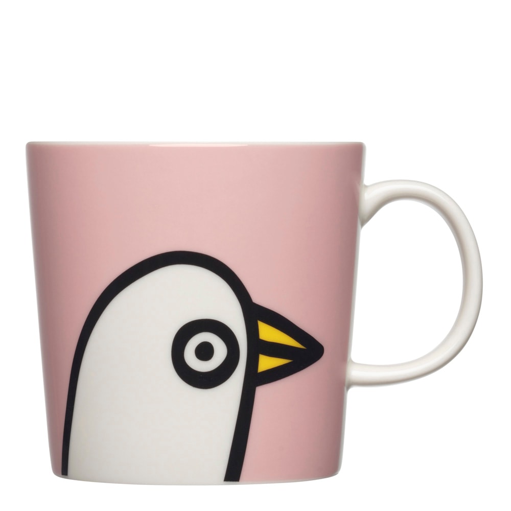 Oiva Toikka Birdie Mugg 30 cl Rosa