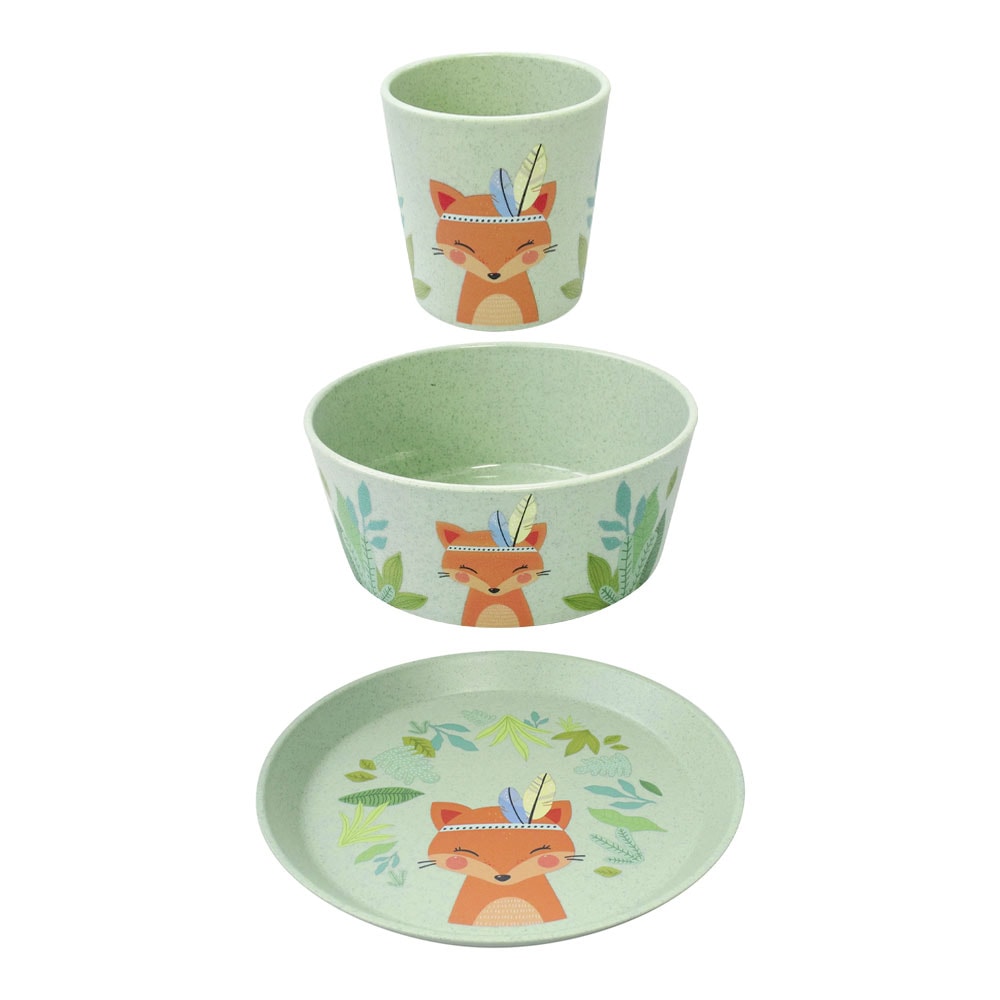 Connect Servis 3 delar Tallrik Skål Mugg Harry