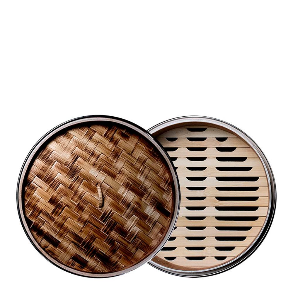 Ångkokare 25 cm Bambu