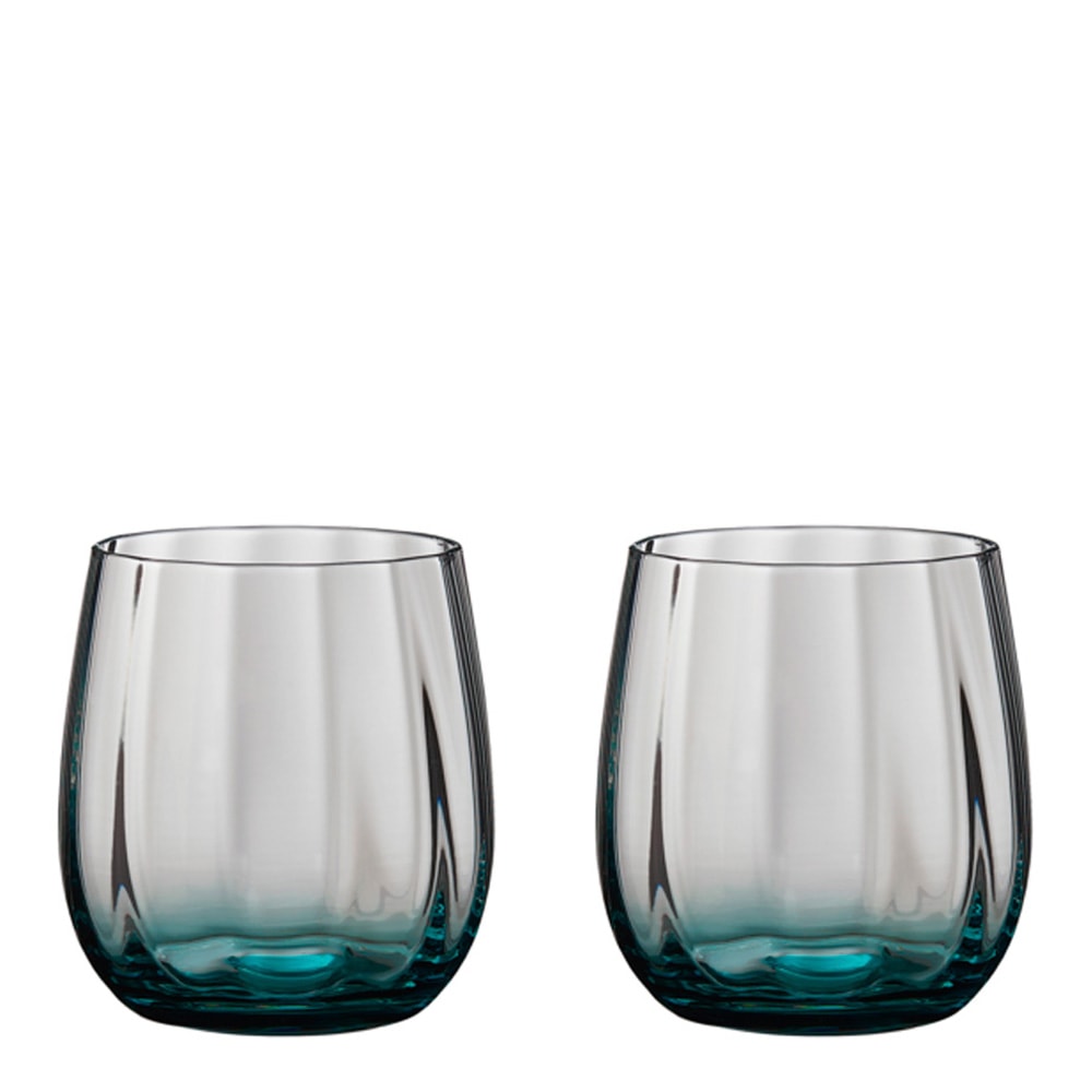 S?holm Sonja Vattenglas 30 cl 2-pack Petrol blue