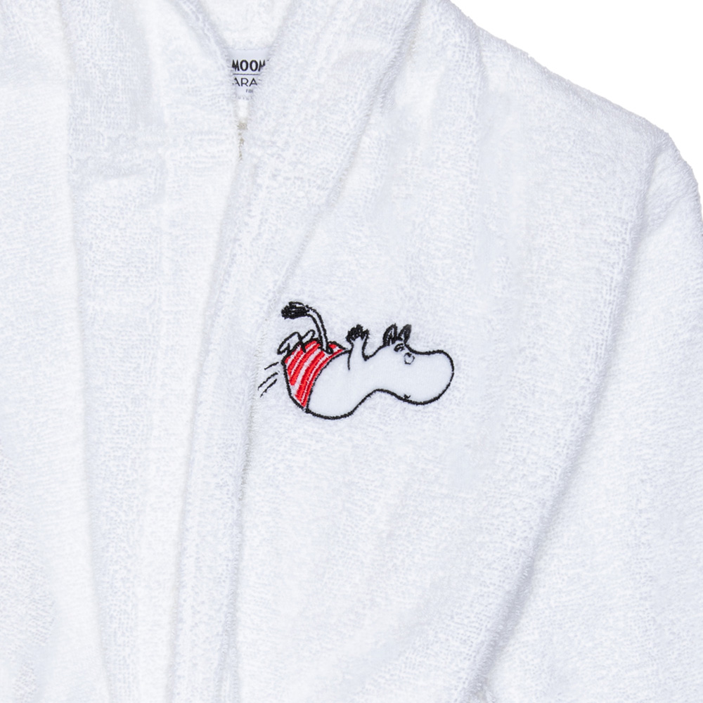 Mumin Badrock Barn 134/140 Mumintroll Vit