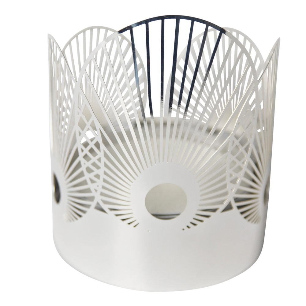 Sun Ljuslykta Mini 4,5x6 cm Silver