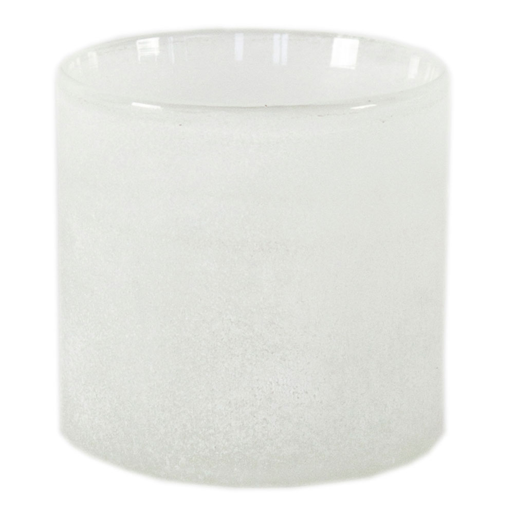 Frost Ljuslykta 12x12 cm Vit