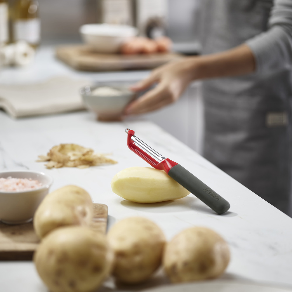 Duo Skalare 19 cm Röd/Grå