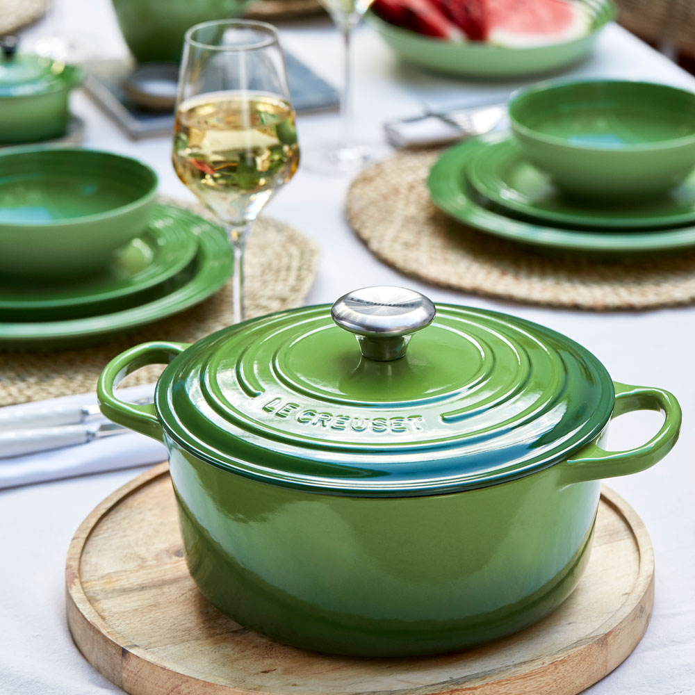 Signature Gjutjärnsgryta rund 24 cm 4,2 L Bamboo