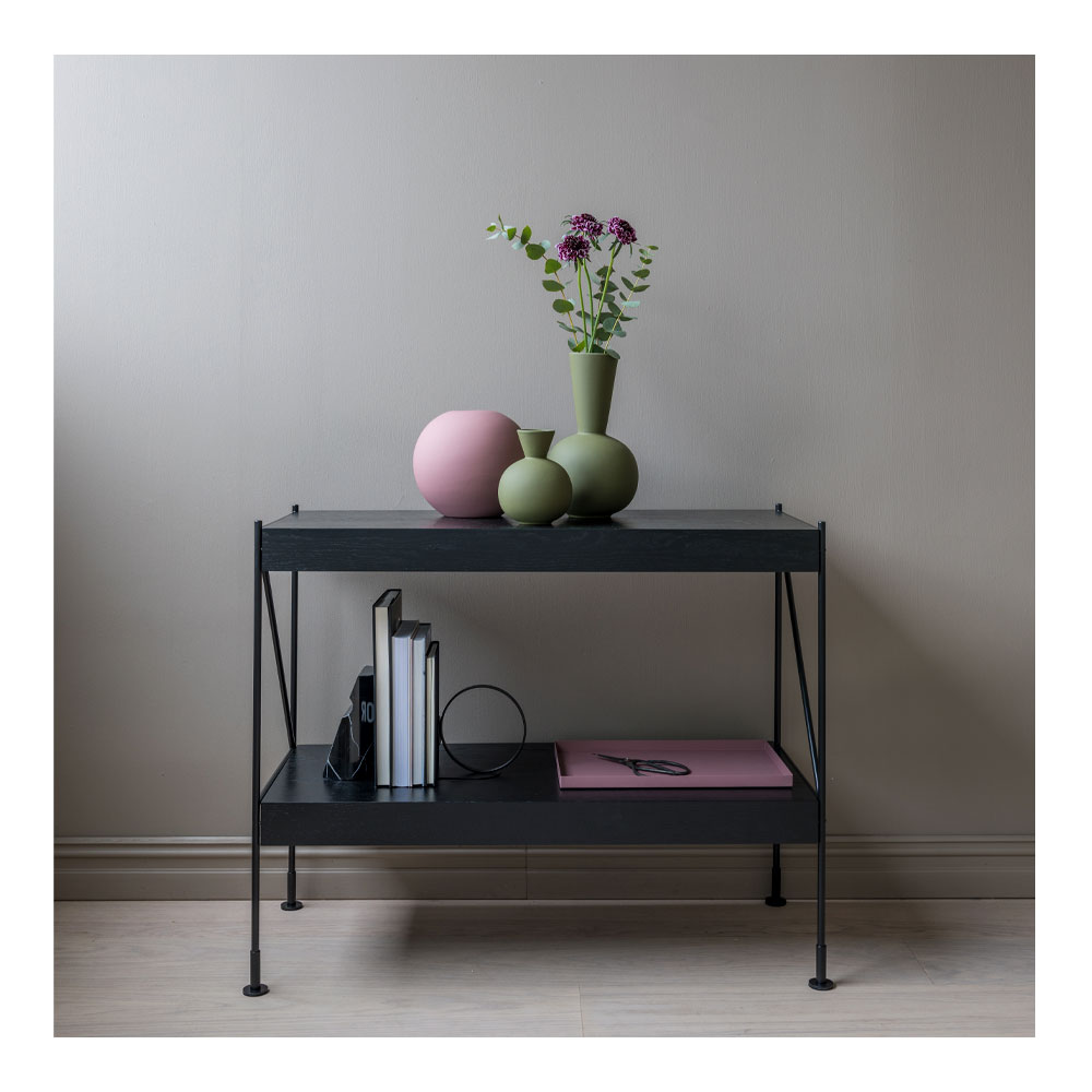 Trumpet Vas 30 cm Oliv