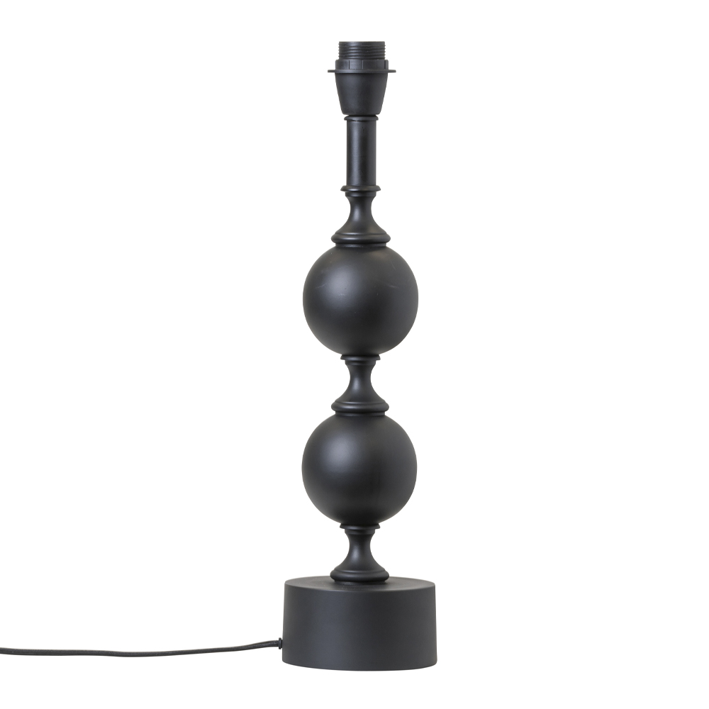 Deborah Lampfot 50 cm Svart
