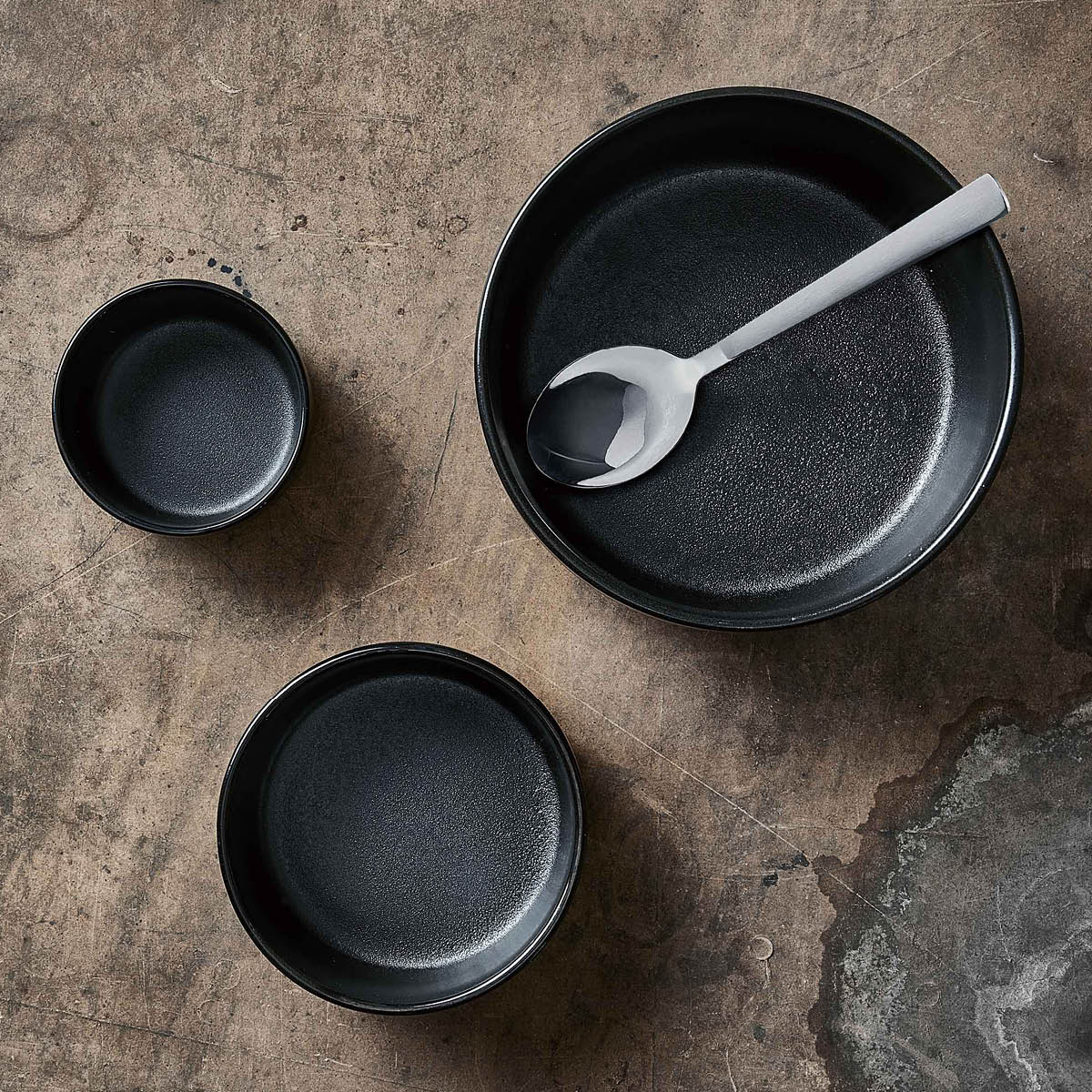 Raw Skål 13,5 cm Titanium Black