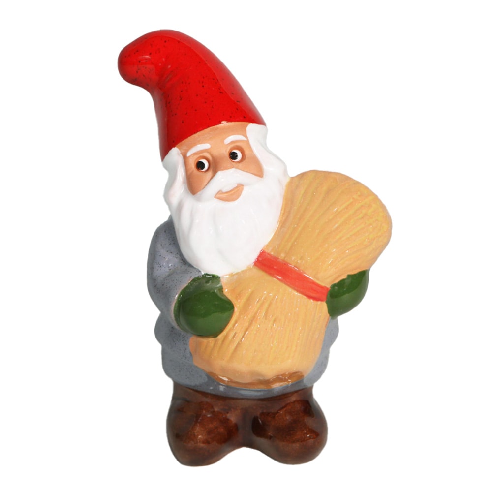 Tomte med kärve 15 cm