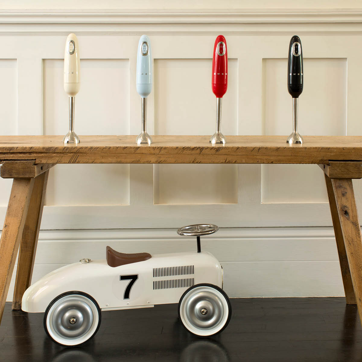 Smeg 50's Style Stavmixer Röd