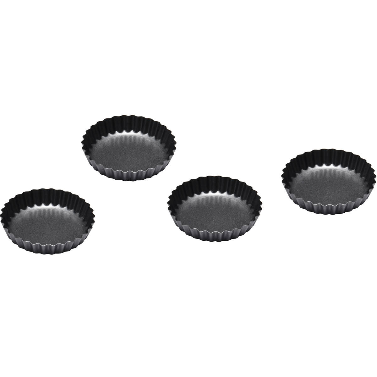 bAYk Bakform 9 x2 cm 4-pack Grå