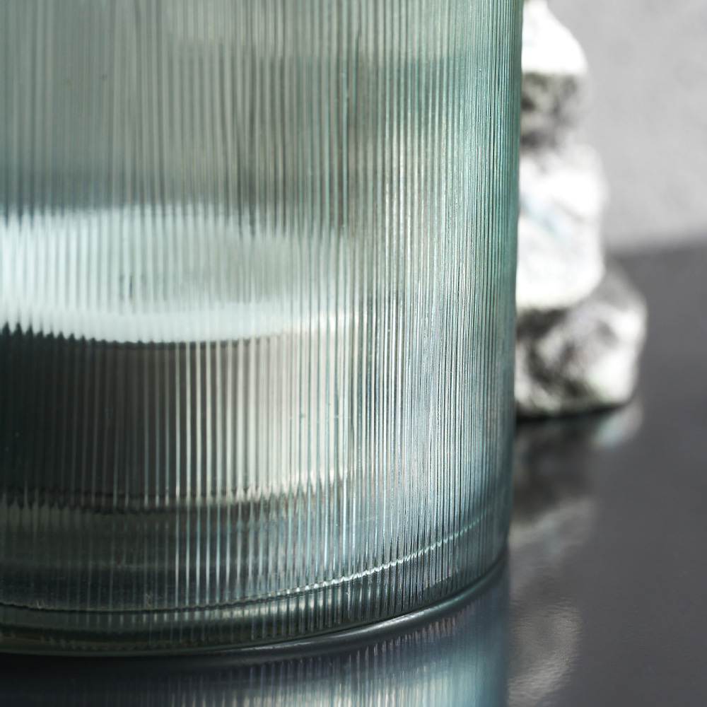 Amka Värmeljushållare 10 cm Ljusblå