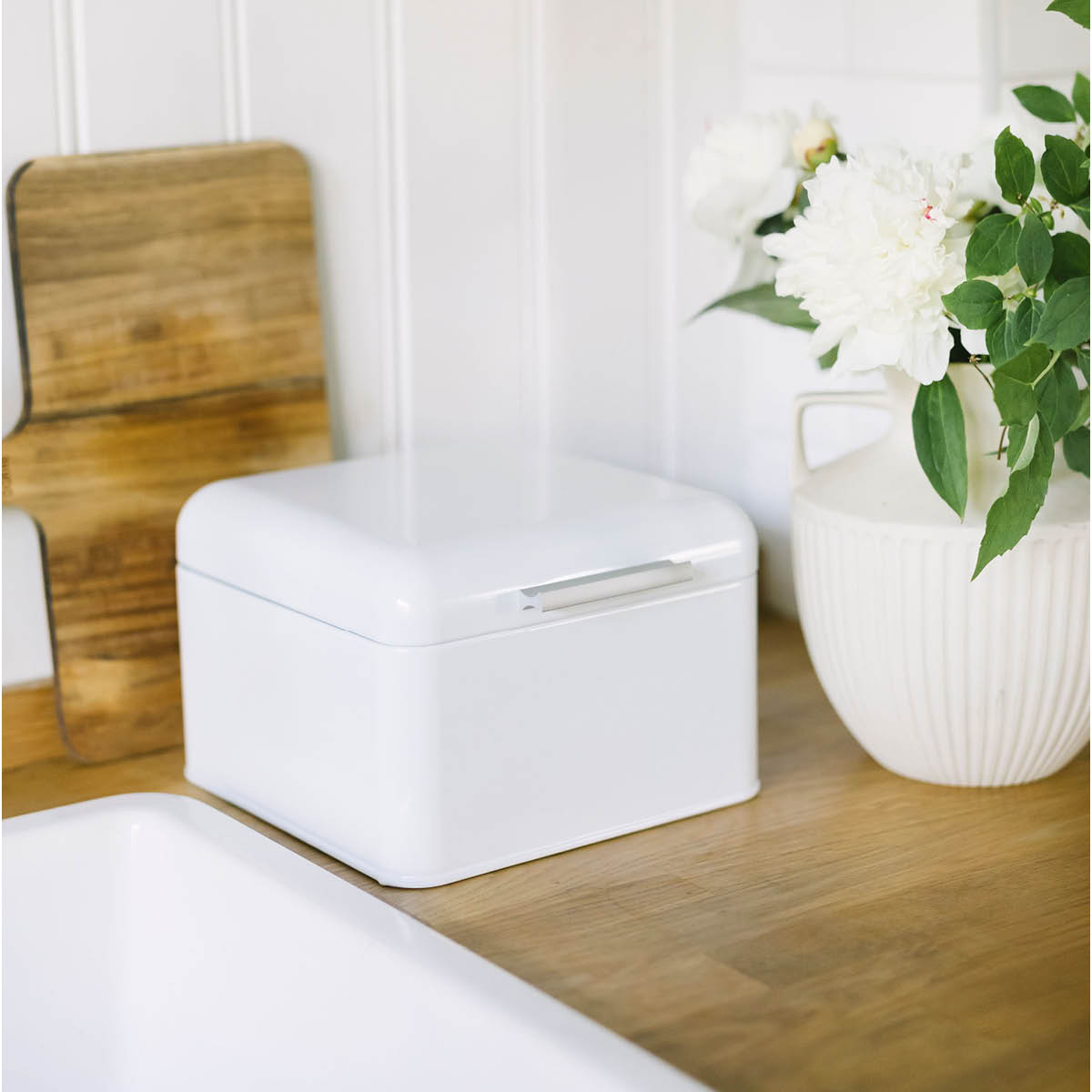 Bella Brödskrin 20x13,5 cm Vit