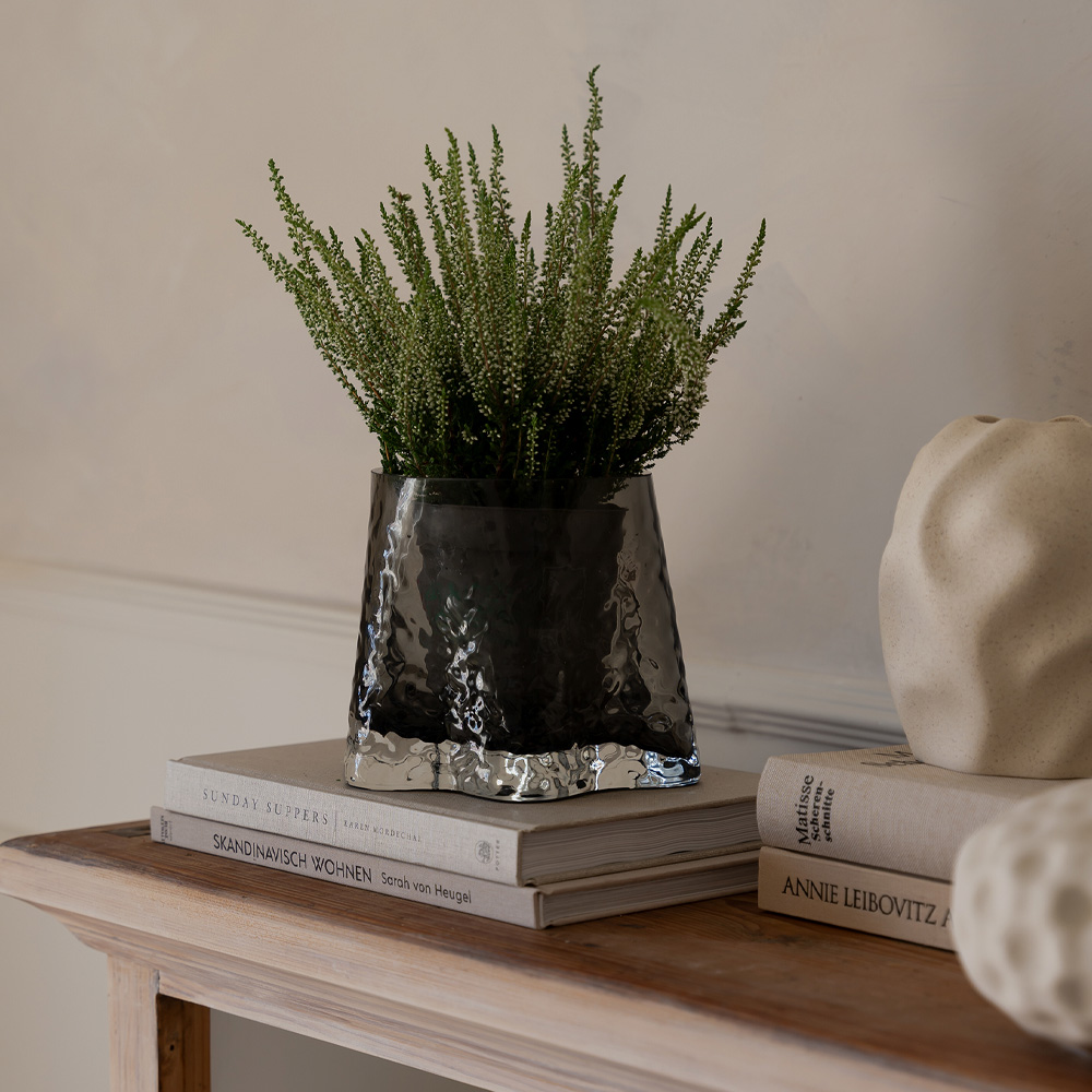 Gry Ljushållare 17x14 cm Smoke