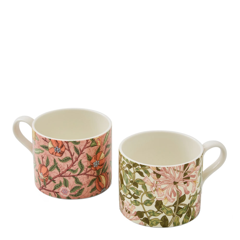 Morris & Co Mugg 2-pack Fruit & Honeysuckle