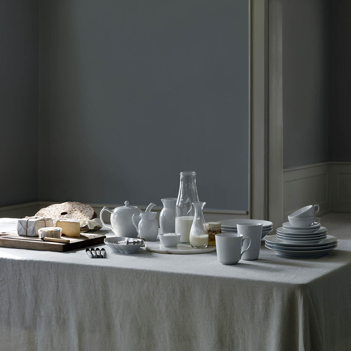 White Fluted Kanna 1,7 L