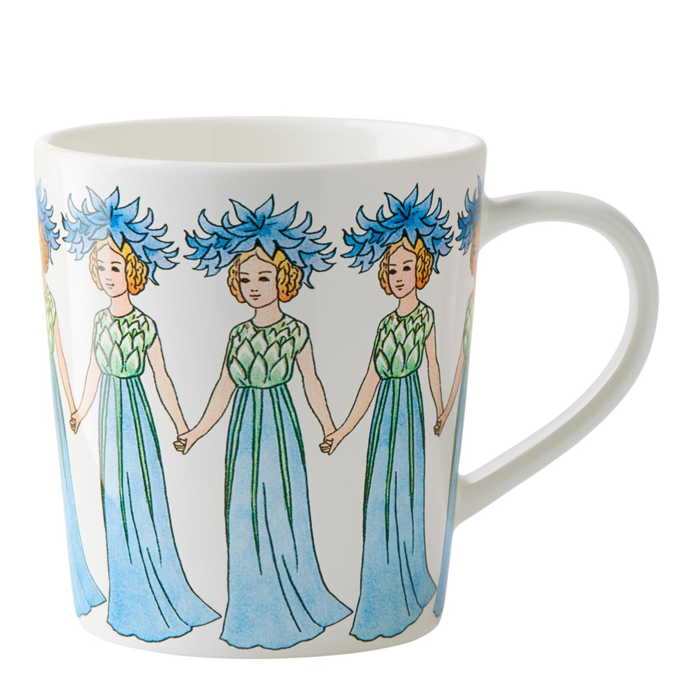 Elsa Beskow Mugg/öra 40 cl Blåklint