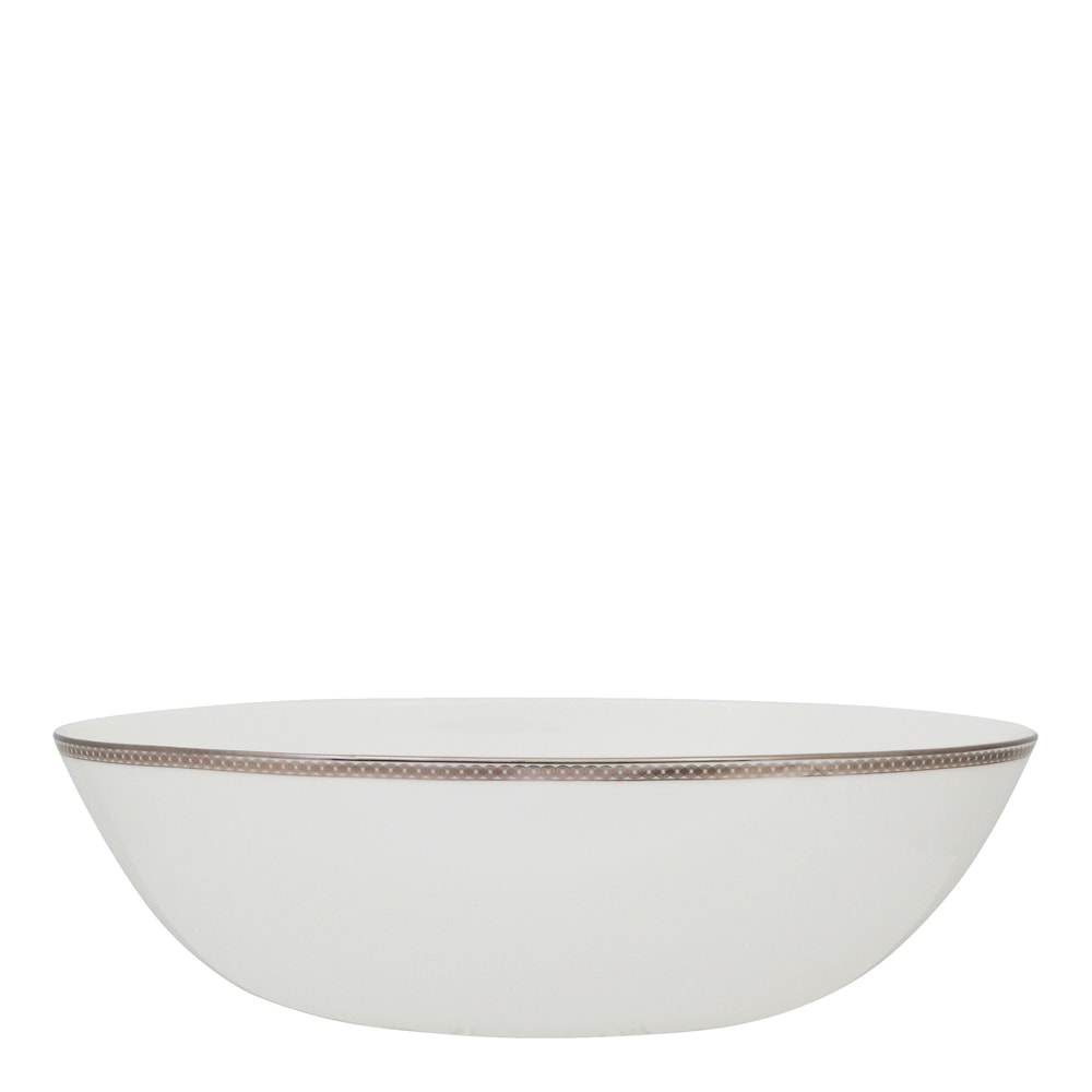 Silver Paisley Serveringsskål 27,5 cm Vit