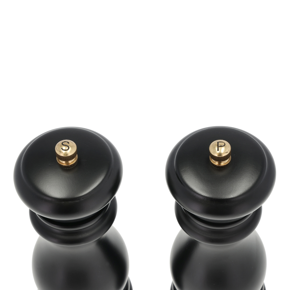 Salt- och pepparkvarnset Himalaya 16,5 cm Svart