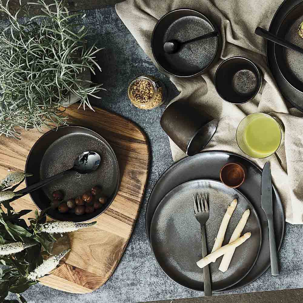 Raw Serveringsskål 30 cm Brun Metallic