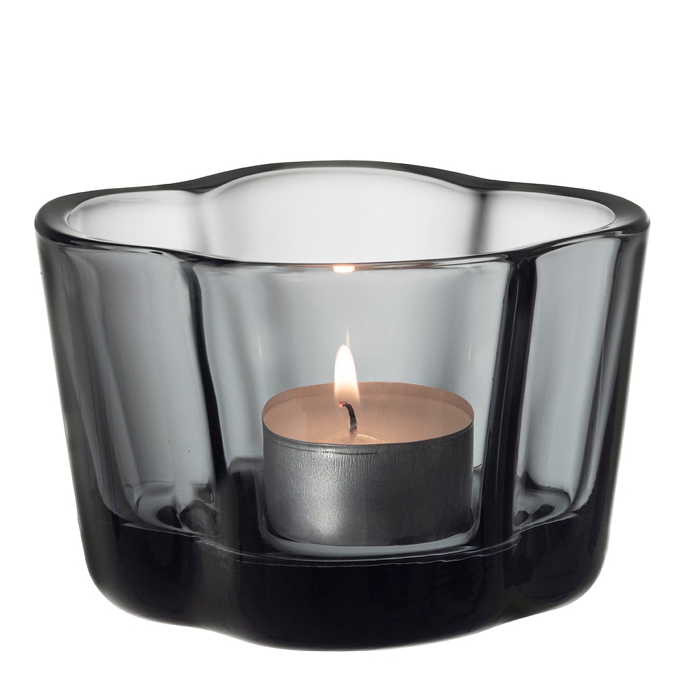 Alvar Aalto Collection Ljuslykta 6 cm Grå