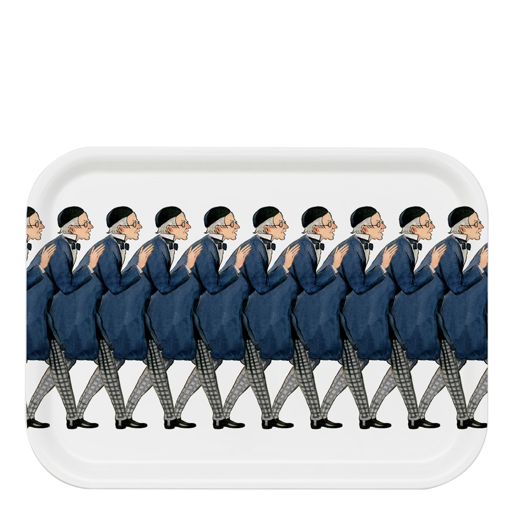 Elsa Beskow Bricka 20x27 cm Farbror Blå