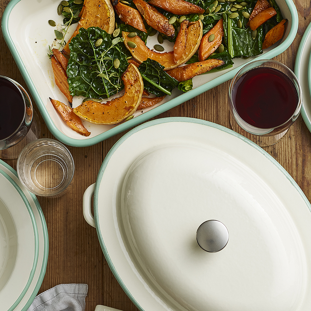 Ugnsform 31x20 cm Kräm