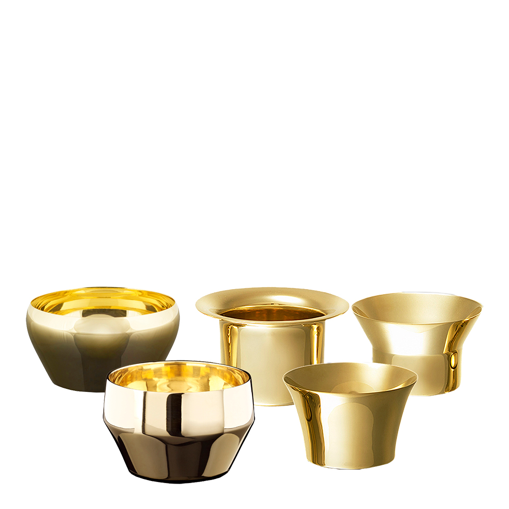 Kin Ljuslykta 5-pack Mässing