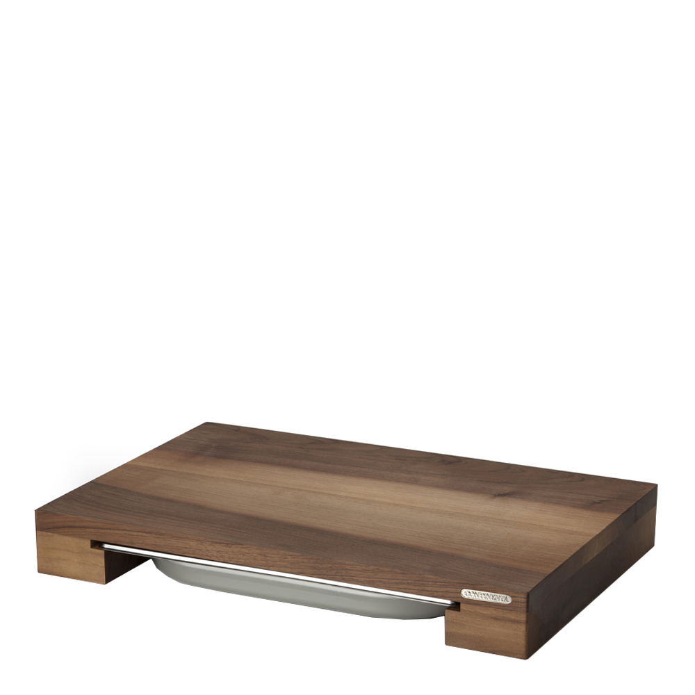 Continenta Sk&auml;rbr&auml;da med l&aring;da 48x32,5 cm Valn&ouml;t