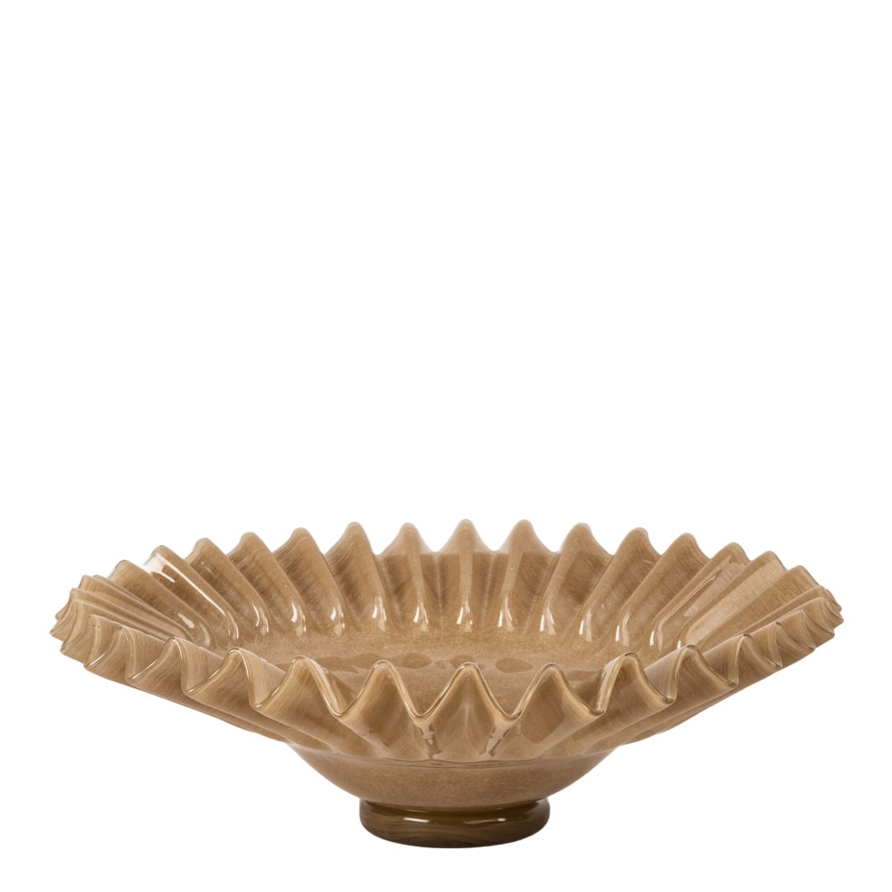 Lori Skål 38 cm Beige