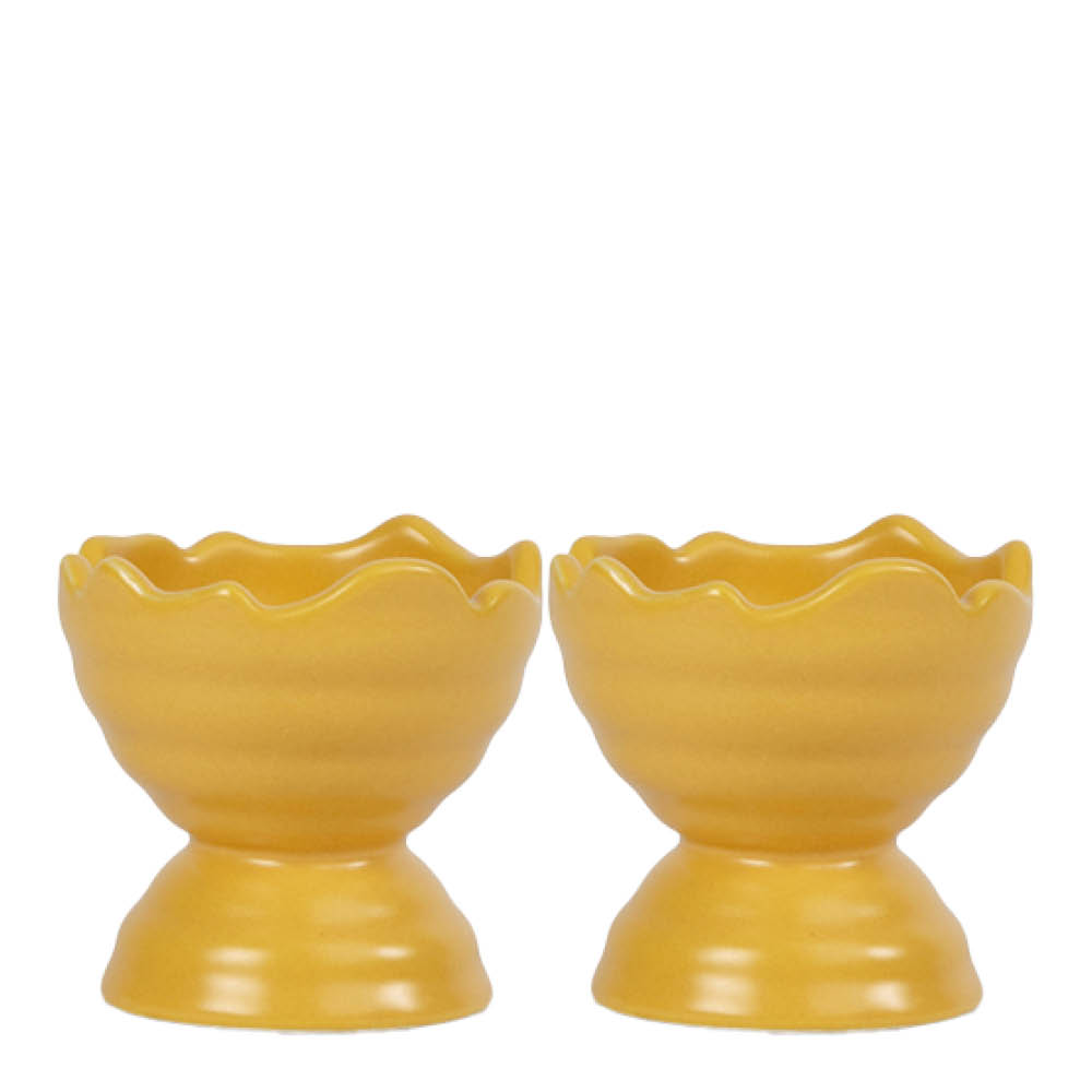Ellen Äggkopp 5 cm 2-pack Gul